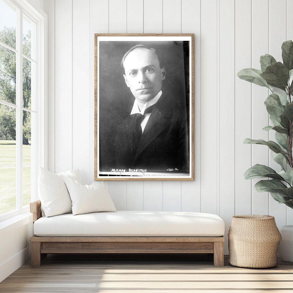 Notable Early 20th Century Journalist Portrait