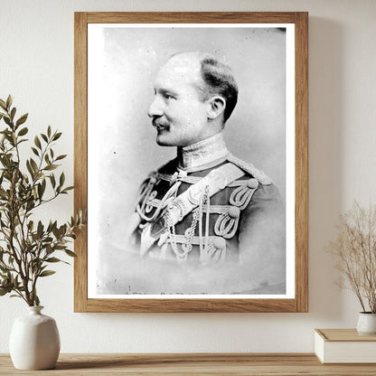 Heroic Portrait of General Baden-Powell in Uniform