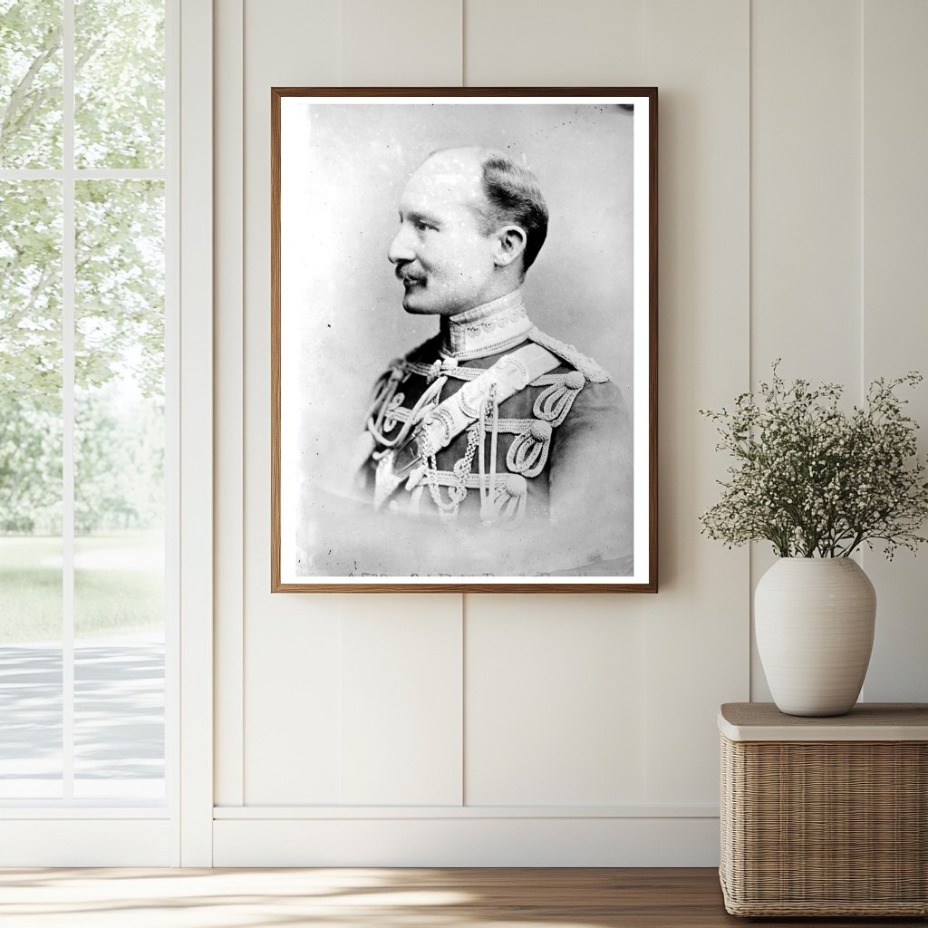 Heroic Portrait of General Baden-Powell in Uniform