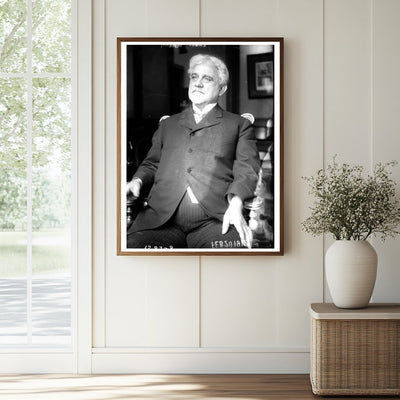 Historic Portrait of Early 20th Century Statesman