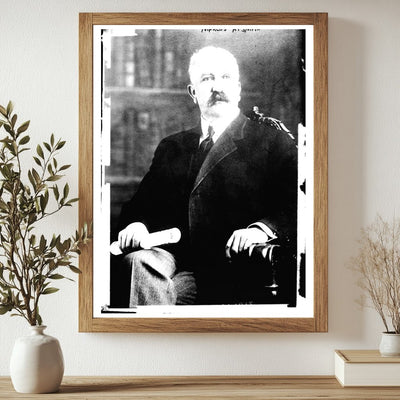 Vintage Portrait of an Early 20th Century Politician