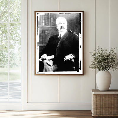 Vintage Portrait of an Early 20th Century Politician