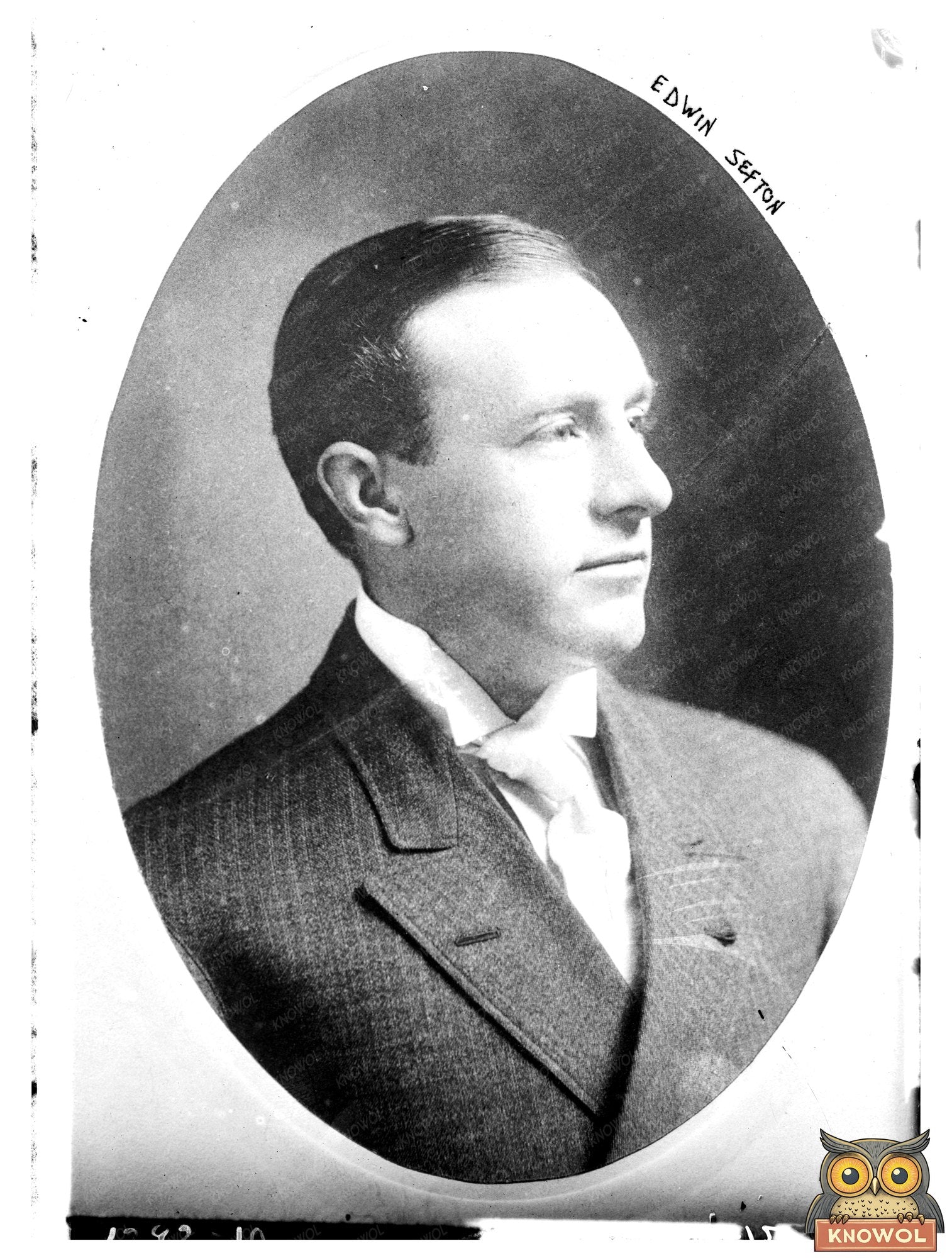 Historic Portrait of an Early 20th Century Politician