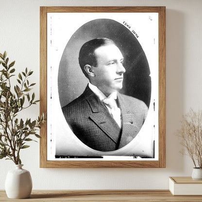 Historic Portrait of an Early 20th Century Politician