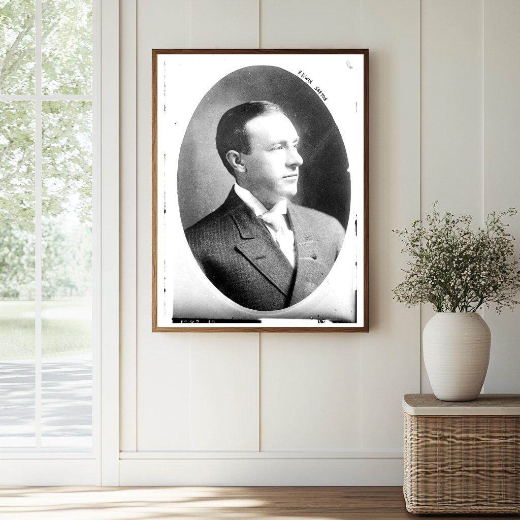 Historic Portrait of an Early 20th Century Politician