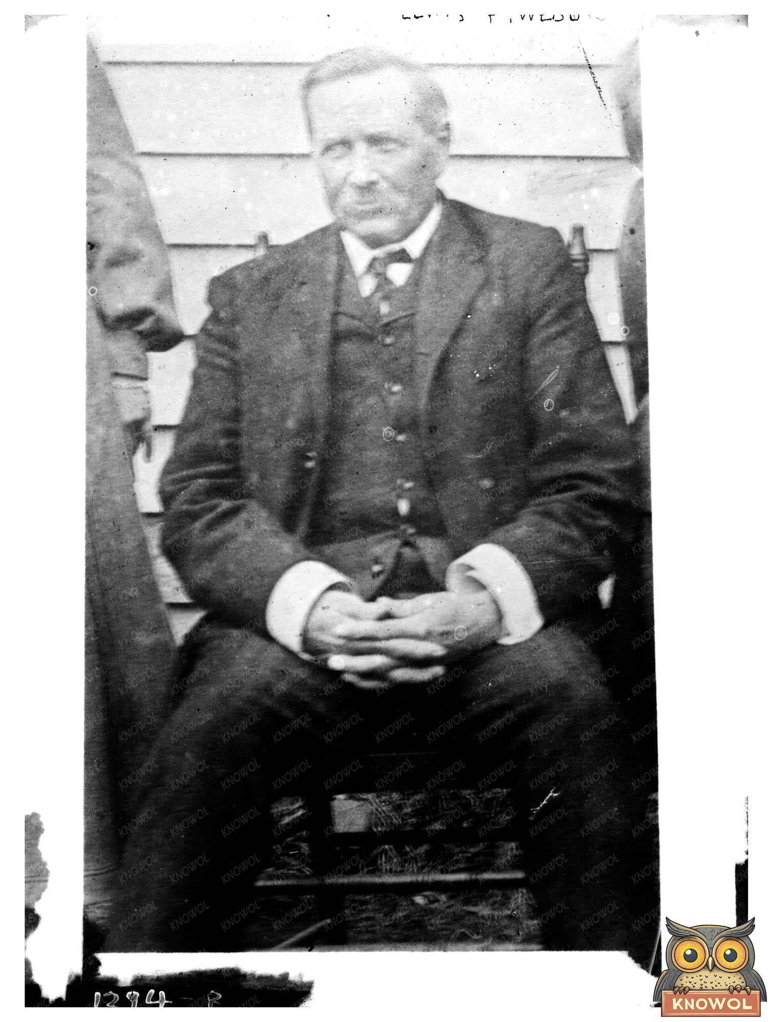 Early 20th Century Political Leader in Action