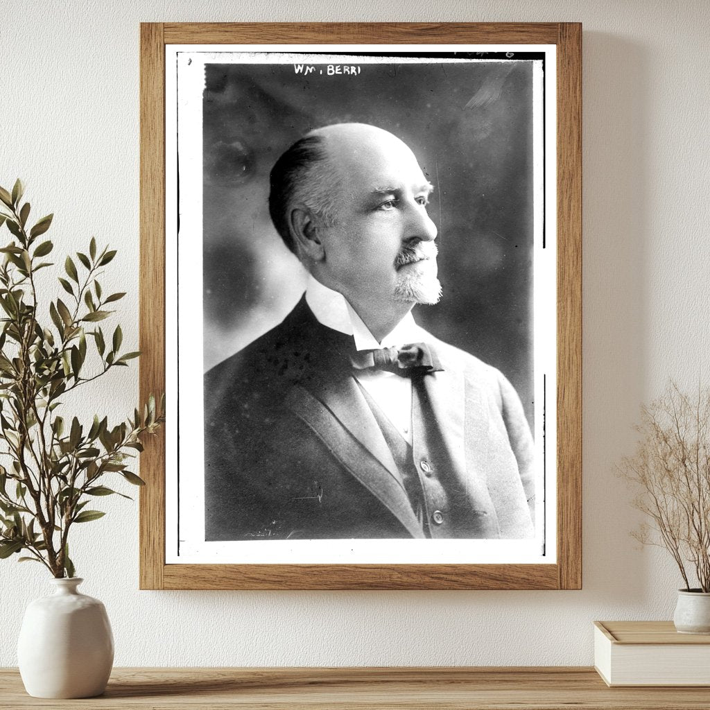 Early 20th-Century Business Pioneer Portrait