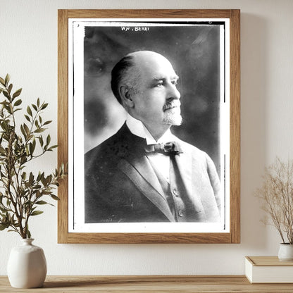 Early 20th-Century Business Pioneer Portrait