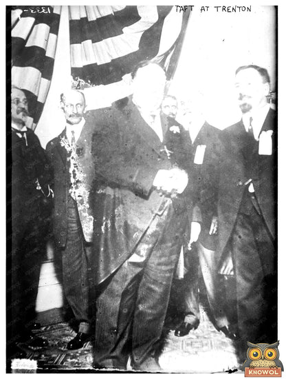 Presidential Moment: Taft at Trentons Historic Site