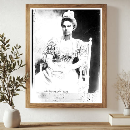 Elegant Portrait of a Gilded Age Socialite