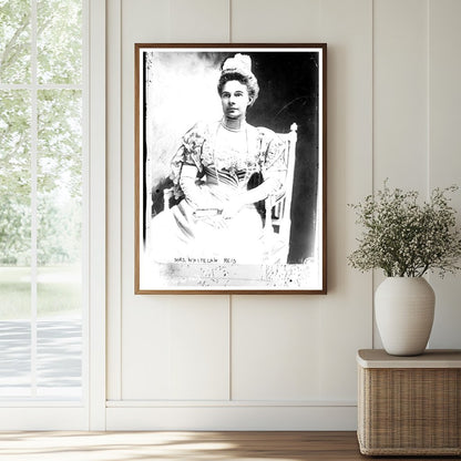 Elegant Portrait of a Gilded Age Socialite
