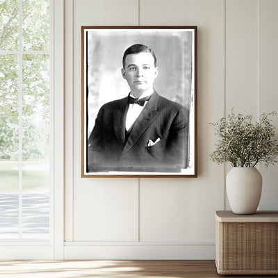 Early 20th Century Portrait of Kansas Pioneer