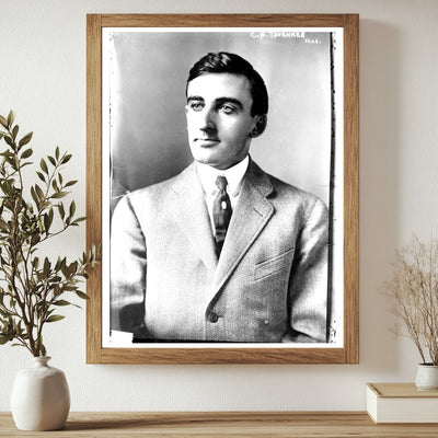 Vintage Portrait of an Early 20th Century Illinois Leader