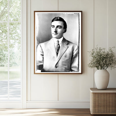 Vintage Portrait of an Early 20th Century Illinois Leader