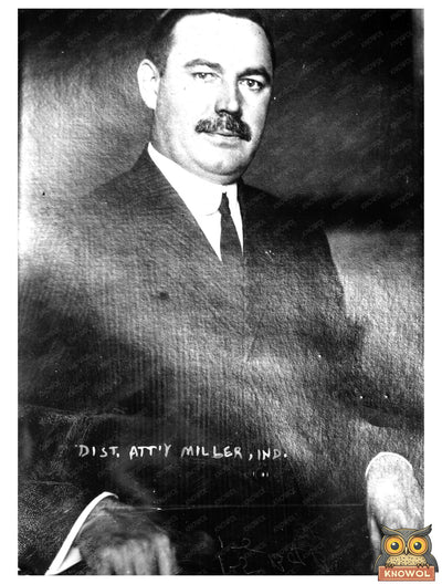 Historic Portrait of District Attorney from Indiana