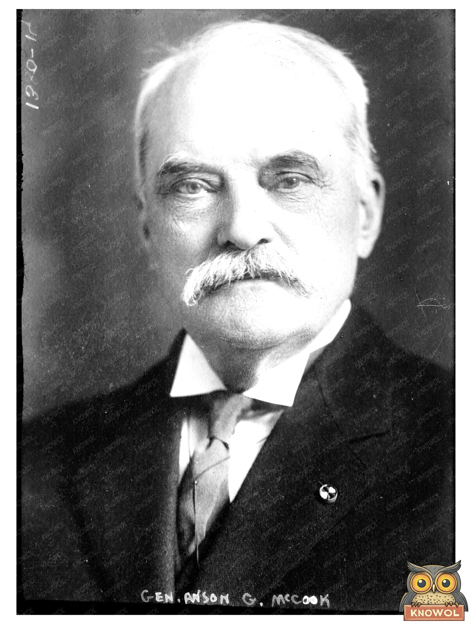 Historic Portrait of General Anson G. McCook