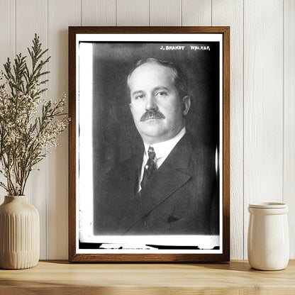 Vintage Portrait of a Notable Business Leader
