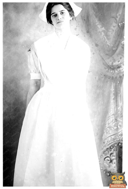 Graceful Vintage Portrait of Miss Snodgrass