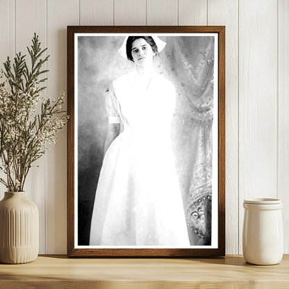 Graceful Vintage Portrait of Miss Snodgrass