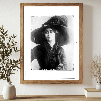 Elegant Portrait of an Iconic Early 20th Century Woman
