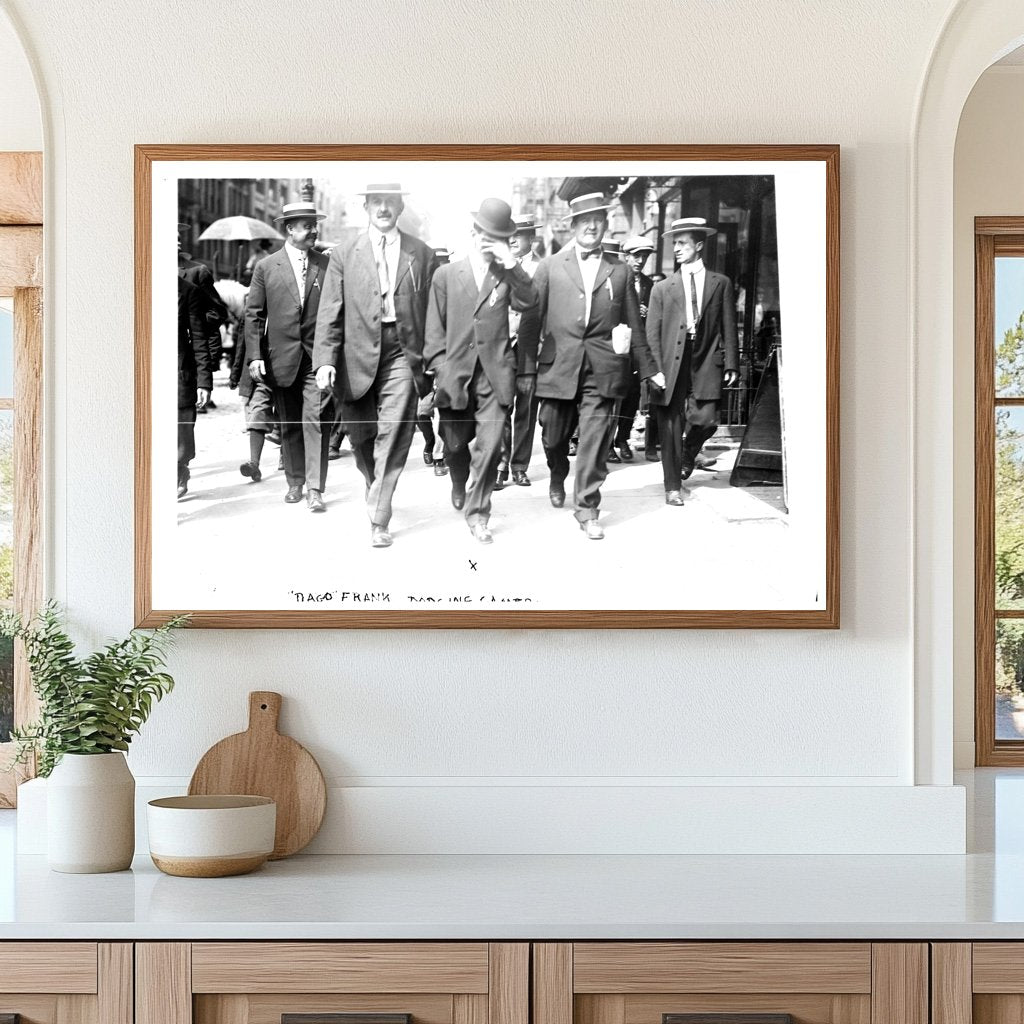 Shifty Glance: The Elusive Dago Frank in Action