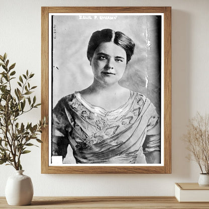 Vintage Portrait of Early 20th Century Elegance