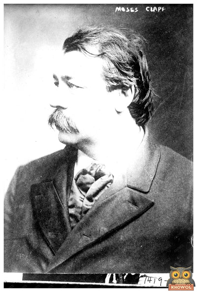 Prominent 1900s U.S. Senator Moses Clapp Portrait