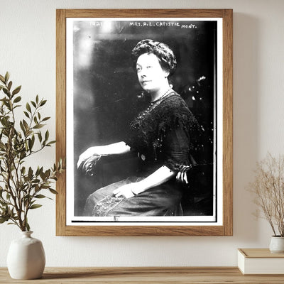 Elegant Pioneer Woman of Early 20th Century Montana