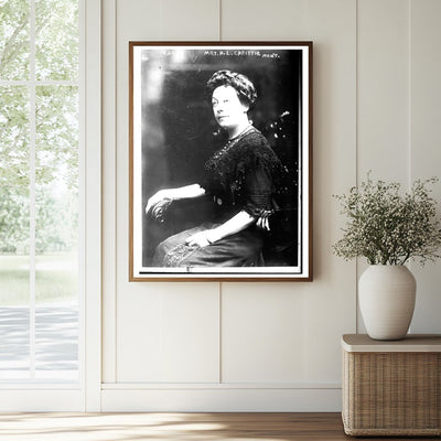 Elegant Pioneer Woman of Early 20th Century Montana