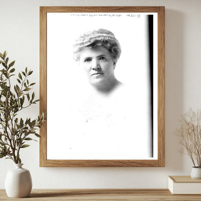 Elegant Portrait of Michigans Mrs. William B. Williams