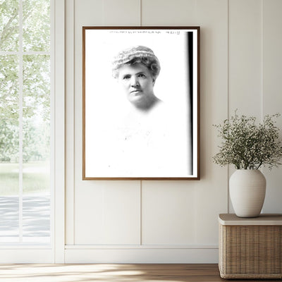 Elegant Portrait of Michigans Mrs. William B. Williams