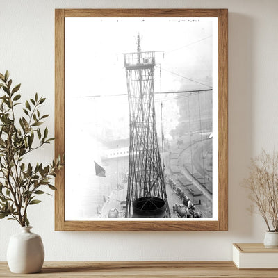 Historic U.S. Navy Fighting Tower - Michigan Class