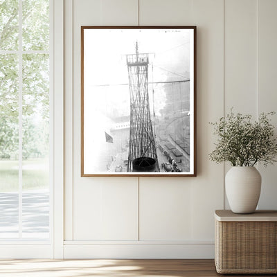 Historic U.S. Navy Fighting Tower - Michigan Class