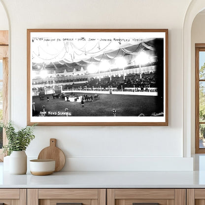 1910 Madison Square Garden Horse Show Judging Moment