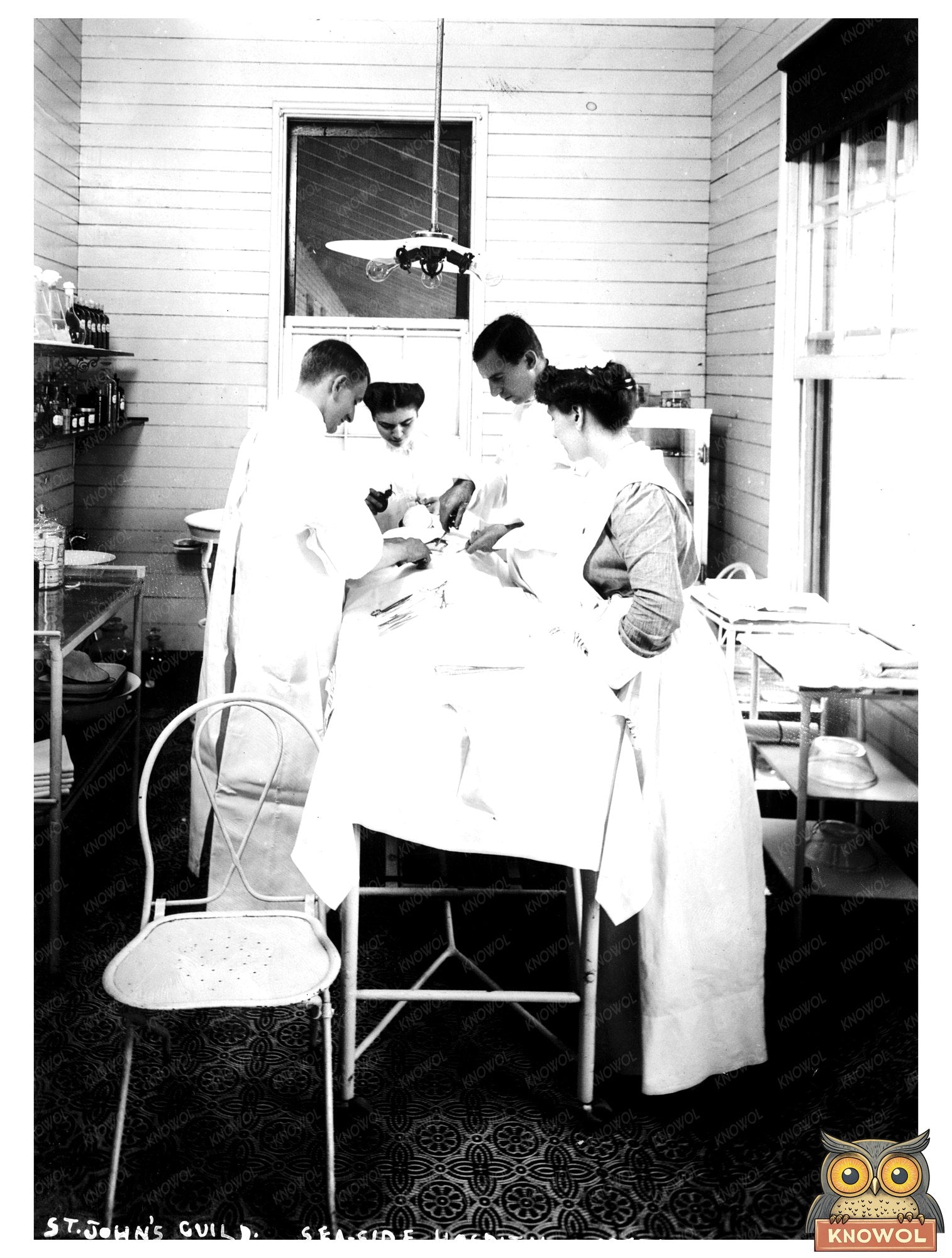 Seaside Hospital Operating Room: A Glimpse of History