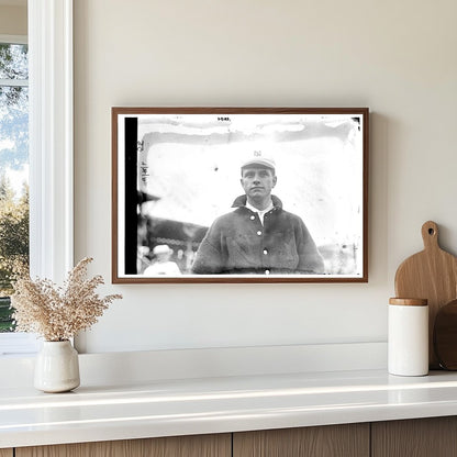 Vintage 1911 New York Yankees Baseball Star Portrait