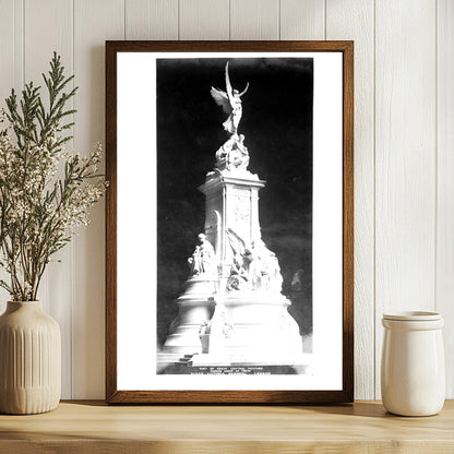 Queen Victoria Memorial: A Glimpse of History, Circa 1910
