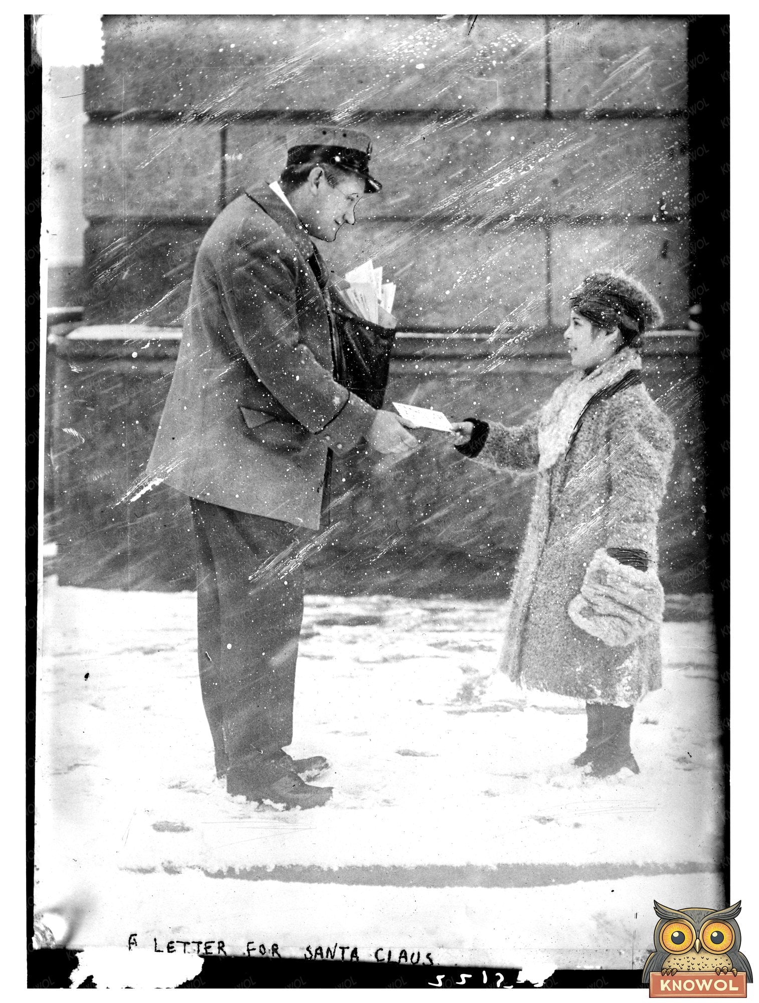 1910s Children Writing Heartfelt Letters to Santa