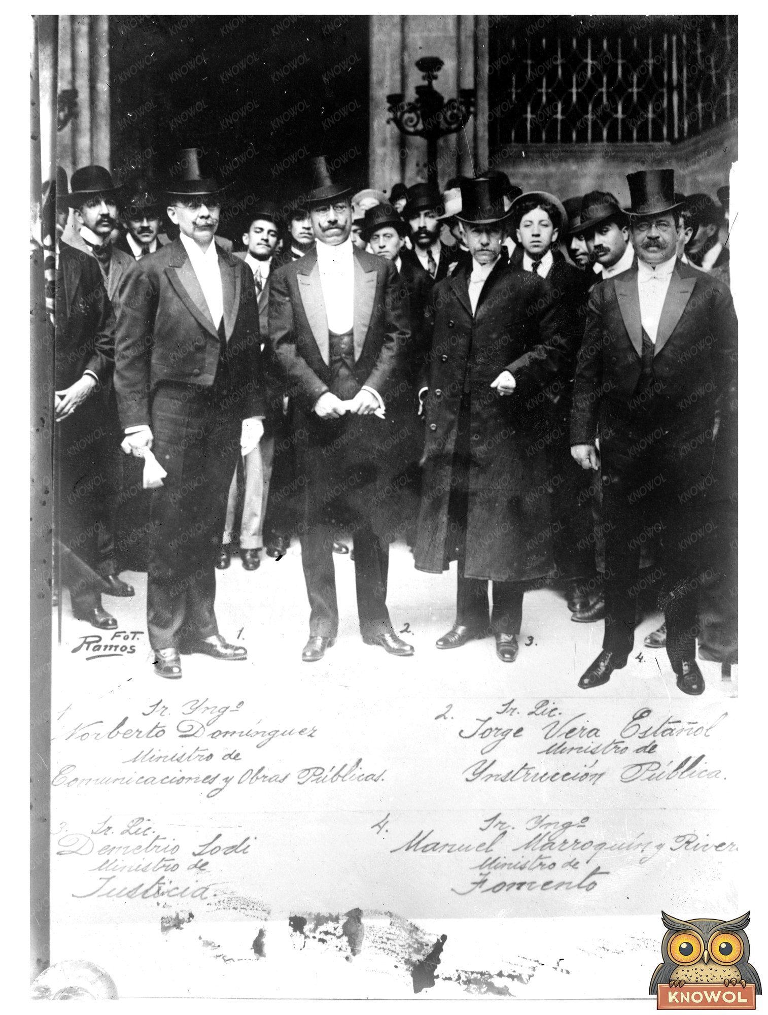 Historic 1911 New Mexico Cabinet Portrait