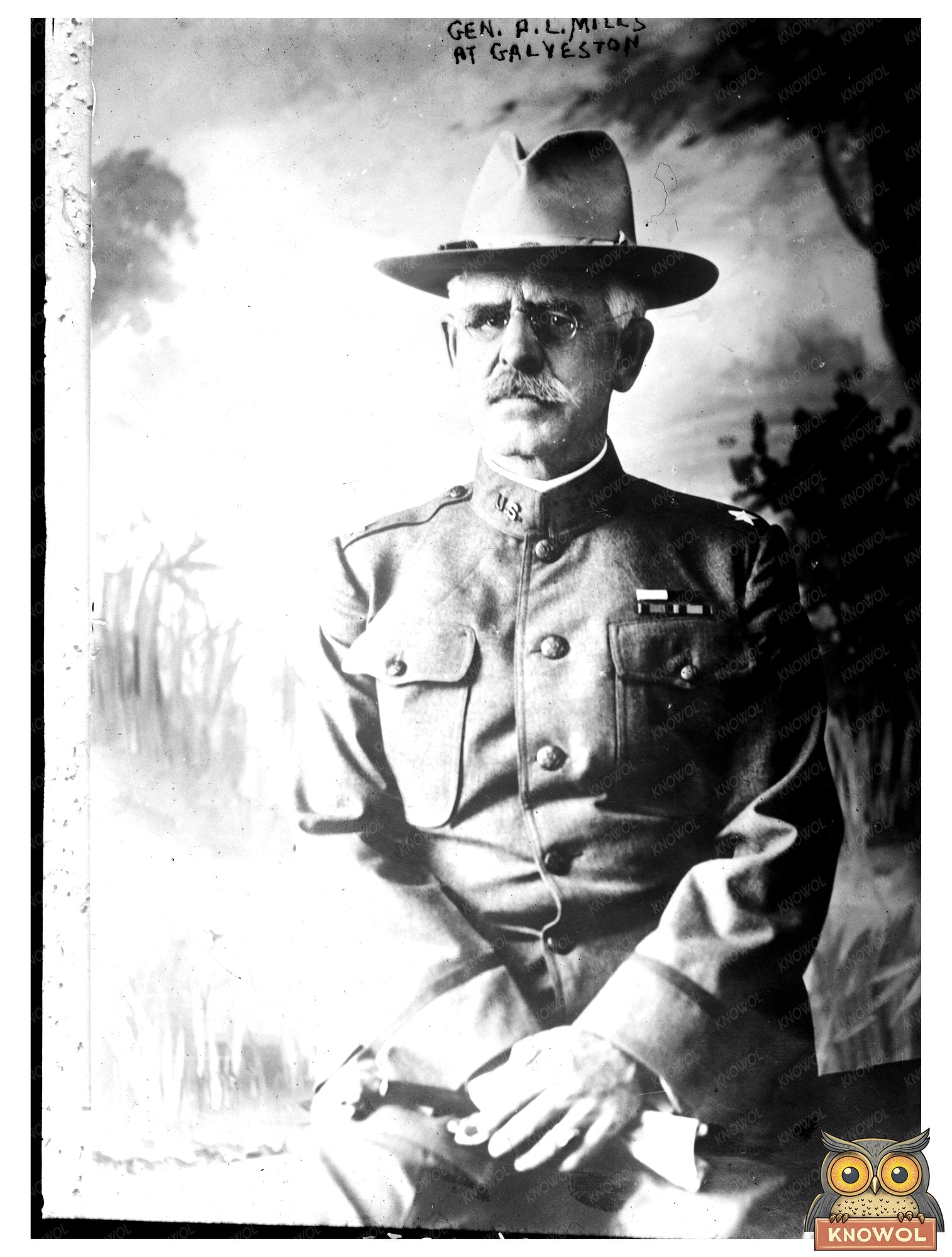 General A.L. Mills Commanding in Historic Galveston