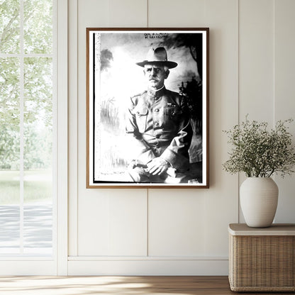 General A.L. Mills Commanding in Historic Galveston
