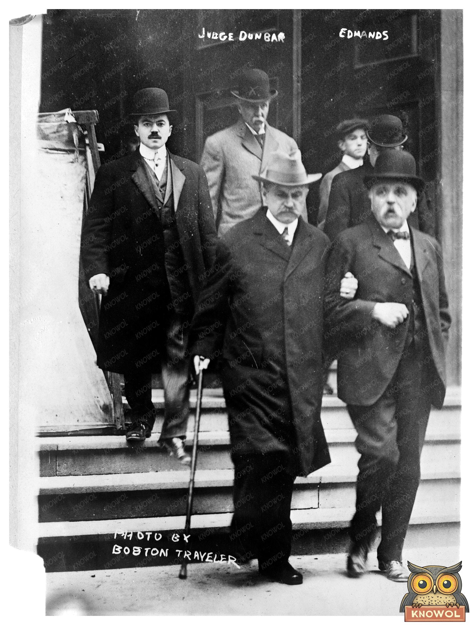 Historic Portrait of Judge Dunbar & George Edmands