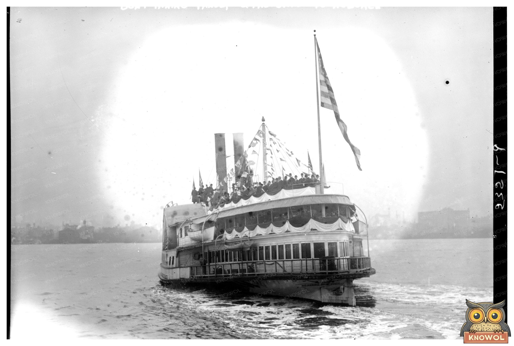 Historic 1911 Boat Journey to Hoboken, NJ