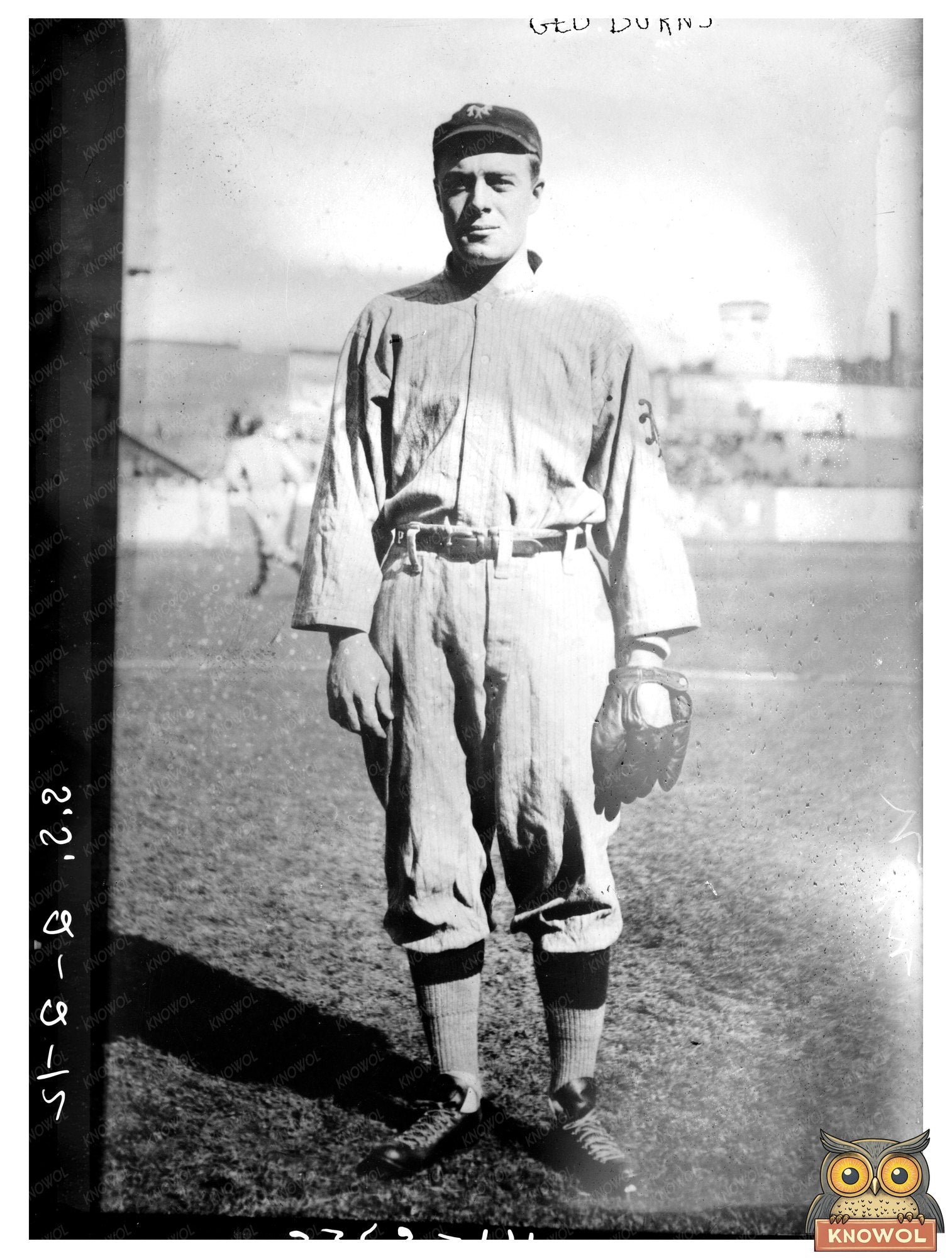 1911 New York NL Outfielder in Action