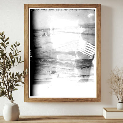 Early 1910s Army Aviation School in Augusta