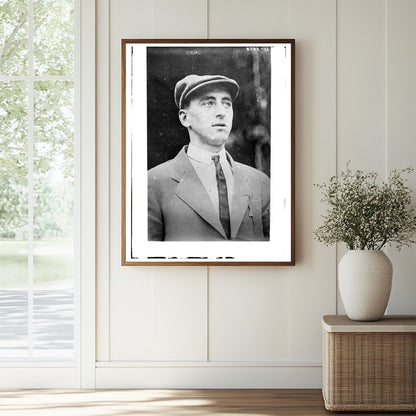 1912 Boston Red Sox Infielder Action Shot