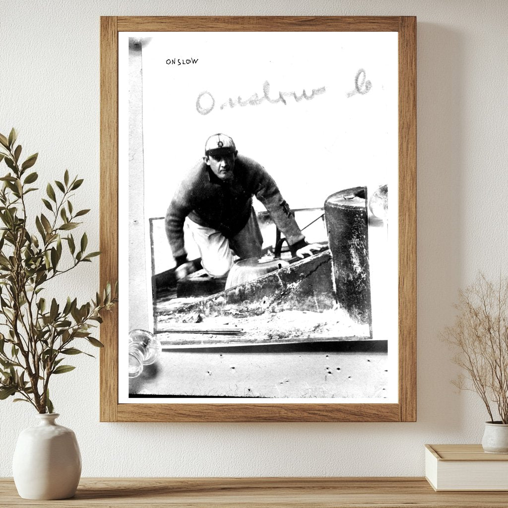 1912 Detroit Baseball Star: Jack Onslow Portrait