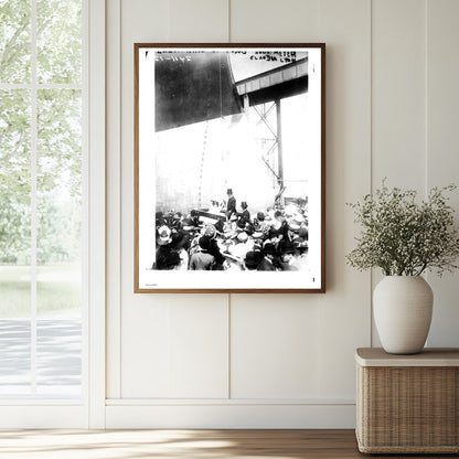 Historic Launch of USS Texas, May 1912