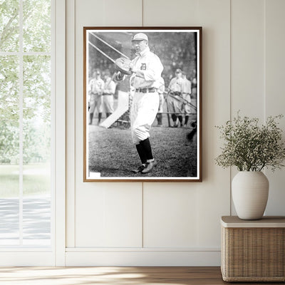 Vintage 1912 Baseball Star in Detroit, Alabama