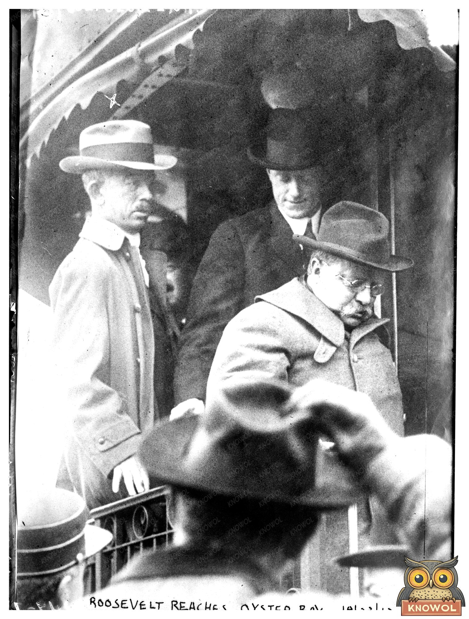 Historic Arrival: Roosevelt in Oyster Bay, 1912